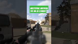 Mastering Mayhem: The M4 in Combat #shorts #modernwarfare #warzonemobile #codm