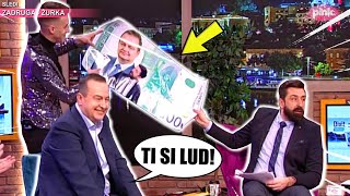 IZNENADIO SAM IVICU DAČICA ČUDNIM POKLONOM UŽIVO NA TV-U *AmiG Show*