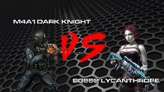 M4A1 Dark Knight VERSUS SG552 Lycanthrope - CSO/CSNZ