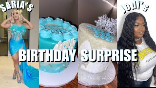 SARIA'S + JODI'S BIRTHDAY SURPRISE VLOG |Shalaya Dae