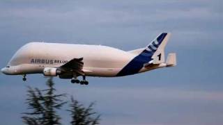 Airbus Industrie, Beluga #1 Airbus A300-600ST F-GSTA landing in Bremen 19.07.2011