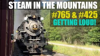 Loud Mountain Railroading | Nickel Plate Steam Locomotive #765 | Eastern Pennsylvania | R&N #425