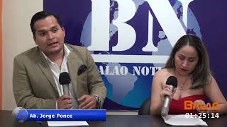 #EN VIVO ESPACIO LEGAL CON EL AB. JORGE PONCE Tratando temas legales y asesoría.