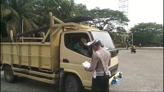 Razia Pajak Kenderaan Di Jalan Sudirman Pekanbaru.