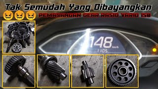 Ganti Gear Rasio / Gear Box PCX 150 Pakai Punya Vario 150 | Edisi Ribet😖 | Part I