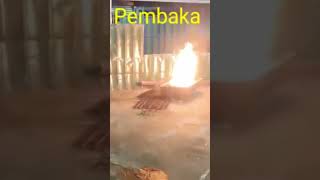 Bakar ikan di malam 1 Muharam 1446 h di masjid Saiful Al Bukhori Agats Asmat Papua