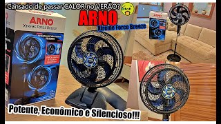 VENTILADOR ARNO DE PÉ/COLUNA E MESA 2 EM 1 - XTREME FORCE BREEZE 40 CM. PRIMEIRAS IMPRESSÕES!