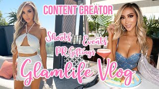 GlamLife Vlog 14 | Life of a Content Creator, Shoots, Events, PR | Arika Sato