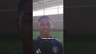 Message from Marcus #manunitedfans #premierleague #manunitedfcnews