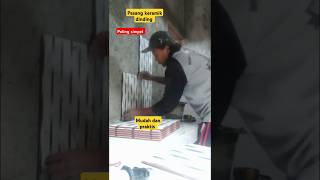 Cara pasang keramik dinding