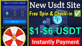 Latest Usdt Income Site iveco Today | Free Usdt Earning Site | Online income site 2023 | Daily check