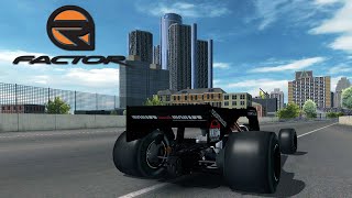 F1 1984 in rFactor | Detroit Street Circuit with X360 Controller