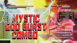 Xenoverse 2 Combo Mystic God Burst