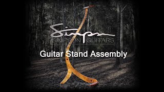 How To Assemble A Simpson Guitar Stand