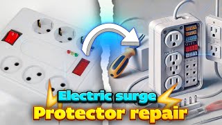 power surge protector repair | تعمیر محافظ برق (محافظ یخچال و تلویزیون)