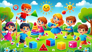 Colors and shapes | Song for Kids | Nursery | KRISHVN