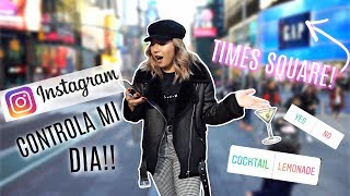 Mis Seguidores Deciden Mi Dia en Instagram | CHINA BORICUA en Times Square NYC!!