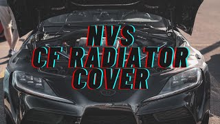 HOW TO: TOYOTA SUPRA NVS SPECIALTIES RADIATOR COVER INSTALL