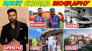 Rohit Sharma Biography Lifestyle 2024 , Retirement, Family,Records, Career & Full Details