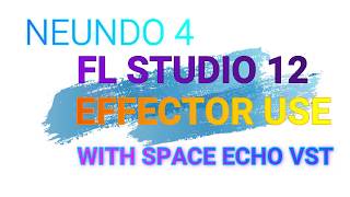 NEUNDO WITH FL STUDIO EFFECTOR DVS 201 SPACE ECHO