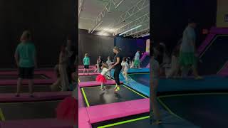 Chasing kids at Urban Air