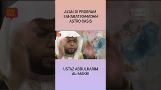 Sahabat Ramadan - Azan Sheikh Karim