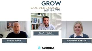 Global Cannabis Pioneers Discuss UK and Europe - Don Perrott & Marianne Nielsen - Aurora Europe