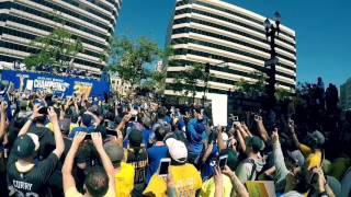 Golden state warriors championship parade 2017 part 2