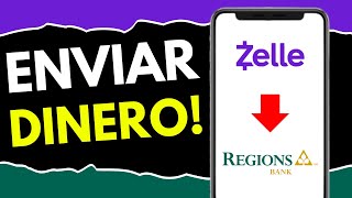 Cómo Enviar Dinero por Zelle Bank Regions (¡en 1 minuto!)