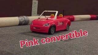 I put a convertible Barbie car body on my Tamiya M-05