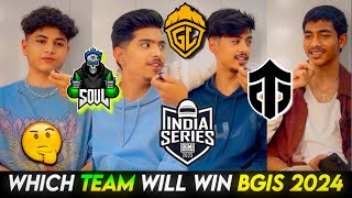 BGIS PREDICTION...😳 WHICH TEAM WILL WIN BGIS 🤔 & WHY..?