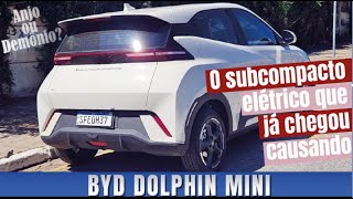 AVALIAÇÃO – BYD Dolphin Mini é mais do que parece ser