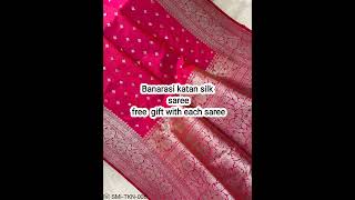 Banarasi katan silk sarees/To shop 9810207913#myngels#shortvideo