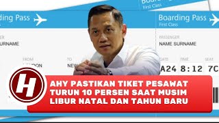 Harga Tiket Pesawat Turun 10 Persen Selama Musim Libur NATARU