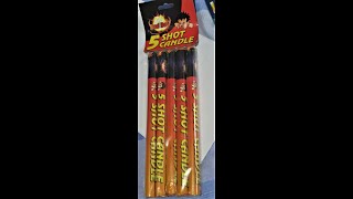 Bad Boy  5 Shot   Roman Candles