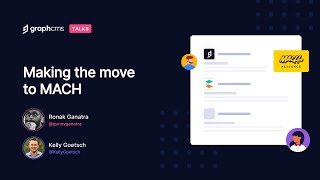 Making the move to MACH - GraphCMS Talks with commercetools
