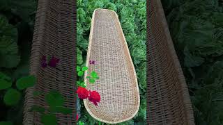 #hand crafted #shrouds are made with cotton, using organic, upcycled #willow carrier. #greenburial