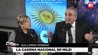 DEBATE GUILLEMO MORENO | MARTA CASCALES, CHICHE DUHALDE, BETI GERCEHEGUSHIAN | EL DISCURSO DE MILEI