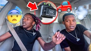 Going 100mph With The Switch In The Car To Get ​⁠@coryboy  Reaction…