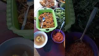 makan siang dulu sama sambal dan lalap Pete #videoshorts @oktetrisne