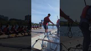 #dragonboat practice on #charlesriver #mit #shorts