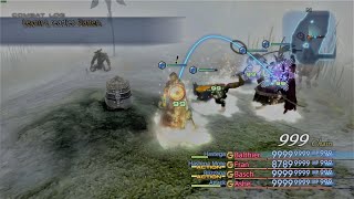 FFXII extras playing as enemies (Part 4, Gilgamesh + Enkidu + Cid + Ba' Gamnan) 999 chain and T-Reks