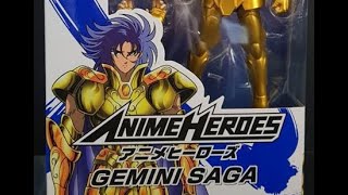 Saint Seiya - Anime Heroes Saga de Gemini - Bandai - Review en español.