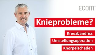 Knieprobleme - Drei wichtige Fragen vom Kniespezialisten beantwortet