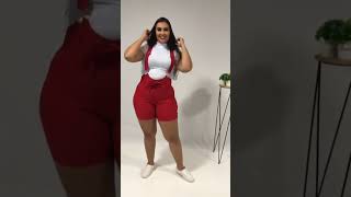 salopete plus size uma peça incrível linda 😍