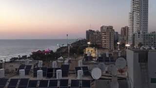 Time Lapse at Netanya Beach