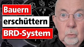 Bauern-Protest: das System wackelt / was zeigt das Horoskop der BRD für den 8. Januar 2024