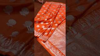 Orange Mashru Silk Saree New #orangesaree #mashrusilk #sareeshopping #sareesales #sareefashion