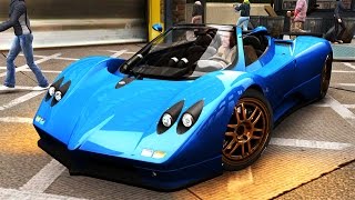 Grand Theft Auto 4 2001 Pagani Zonda SC12S Roadster