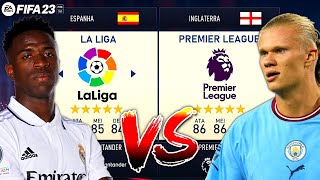 MELHORES DA LA LIGA vs. MELHORES DA PREMIER LEAGUE! | FIFA 23 Experimento